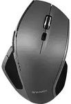 Verbatim Wireless Desktop Mouse Deluxe 8 Button Blue LED 49041 - Schwarz/Grau