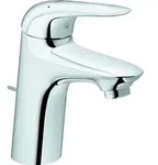 Grohe Einhand-Waschtischbatterie EUROSTYLE DN 15, S-Size, geschlossener