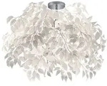 Reality Leuchten Deckenleuchte LEAVY DH 70x73 cm silber Deckenlampe - Silber