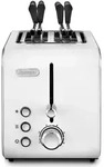 De&rsquo;Longhi CTX 2203.W, 2 Scheibe(n), Silber, Wei&szlig;, 550 W, 220-240 V, 50 - 60 Hz -