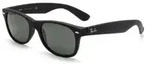 Ray-Ban NEW WAYFARER CLASSIC, Erwachsener, Uni, Quadratisch, Schwarz,