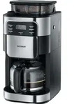 SEVERIN Kaffeemaschine mit Mahlwerk KA 4810 - Schwarz/Silber