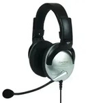 Koss Headphones SB45 Headband/On-Ear, 3.5mm (1/8 Zoll), Mikrofon, Silber/Schwarz,