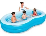 Bestway&reg; Family Pool Big LagoonTM 262 x 157 x 46 cm, oval - Blau