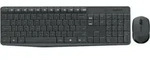 Logitech MK235 Kabellose Tastatur und kabellose Maus - Grau