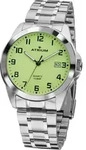 ATRIUM Herren Uhr Armbanduhr Edelstahl Analog Quarz A16-32