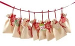 folia Adventskalender NATURE natur - Bunt