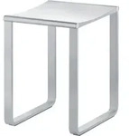 Keuco Hocker f&uuml;r Nassbereich - Aluminium silber-eloxiert/schwarzgrau - 14982170037 -