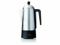C3 Perkolator/Kaffeemaschine Design silber 2 - 6 Tassen