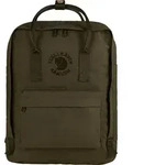 Fj&auml;llr&auml;ven RE-K&Aring;NKEN, Stadt, Uni, Polyester - Gr&uuml;n