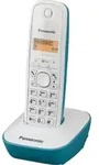 Kabelloses Telefon Panasonic Corp. KX-TG1611SPC DECT Wei&szlig; - T&uuml;rkis/Wei&szlig;