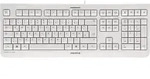 CHERRY KC 1000, Volle Gr&ouml;&szlig;e (100%), Kabelgebunden, USB, Grau - Grau