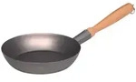RIESS 0564-123, Rund, Allzweckpfanne, Schwarz, Holz, 450 &deg;C, Eisen, Keramik, Gas,