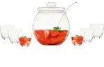 Bohemia Cristal Libera, 4,5 l, 6 St&uuml;ck(e), Glas, 300 ml, Glas, Kunststoff -