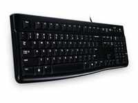 Logitech Keyboard K120 for Business, Volle Größe (100%), Kabelgebunden, USB,