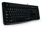 Logitech K120 - Tastatur - USB - Schweiz - OEM - Schwarz