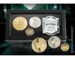 Harry Potter Replik Gringotts Bank Muenzen Set