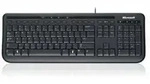 Microsoft Wired Keyboard 600, Black, Kabelgebunden, USB, Schwarz - Schwarz