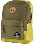 Nitro Urban Classic Rucksack Farben: Beige/Braun - Gr&uuml;n/Gelb
