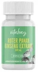 Vitabay Roter Panax Ginseng 600 mg Extrakt &ndash; 120 vegane Kapseln &ndash;...