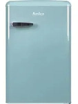 Amica KS15612T, Amica KS 15612 T, K&uuml;hlschrank mit Gefrierfach im Retro Design, 85 cm