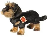 Teddy Hermann TH-919230, Spielzeug-Hund, 3 Jahr(e) - Schwarz/Braun