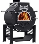Bruno&reg; Werkstattofen Techno Mini schwarz 9 kW Stahl A - Schwarz