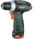 Metabo PowerMaxx Basic Set Akku-Bohrschrauber - Schwarz/Gr&uuml;n