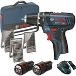 Bosch GSR 12-2-LI, Handbohrmaschine, Ohne Schl&uuml;ssel, 1,9 cm, 1 cm, 30 Nm, 7 mm