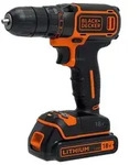 Black & Decker BDCDC18K Akkuschrauber Bohrschrauber 18V 1.5Ah mit Koffer -