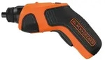 Black & Decker CS3651LC-QW, Elektrischer Schraubendreher, Pistolengriff, Schwarz,
