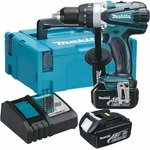 Makita BHP458RFJ, Lithium-Ion (Li-Ion), 18 V, 22 min, 7,900 cm, 22,500 cm,...