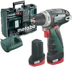 Metabo PowerMaxx BS Basic Set, Handbohrmaschine, Ohne Schl&uuml;ssel, 1 cm, 1400...