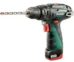 Metabo PowerMaxx SB Basic (600385500) Akku-Schlagbohrmaschine2x10.8V/2Ah Li-Ion;