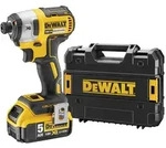 DeWALT DCF887P2-QW, Schlagschrauber, Schwarz, Gelb, 1/4 Zoll, 3250 RPM, 205 Nm, 1000