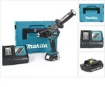 Makita DHP 458 Y1J-D Akku Schlagbohrschrauber 18V 91Nm im Makpac + 1x 1,5Ah Akku +