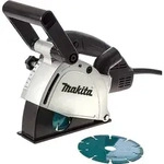 Makita SG1251J, &Uuml;berlastschutz, Schwarz, Grau, 12,5 cm, 10000 RPM, 1400 W, 145 mm