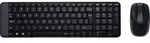 Logitech MK220, Volle Gr&ouml;&szlig;e (100%), Kabellos, RF Wireless, QWERTY, Schwarz, Maus