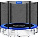 MONZANA&reg; Trampolin &Oslash; 427 cm S&Uuml;D GS zertifiziert Komplettset inkl. Sicherheitsnetz