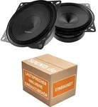 Audison APX 4 - 10cm 2-Wege Koax Lautsprecher - Einbauset passend f&uuml;r Renault Trafic