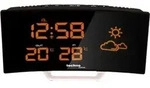 Technoline WS 6832, Schwarz, Silber, Innen-Thermometer, Au&szlig;en-Thermometer,