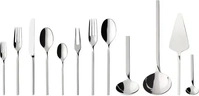 Villeroy & Boch 1263389072, Villeroy & Boch NewWave Tafelbesteck 70tlg. Silber