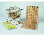 Bingo mit Metallkorb (1-90)