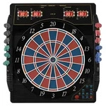 Dartautomat Karella CB-50, elektronische Dartscheibe mit 27 Spielen und 159