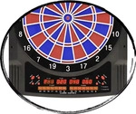 Carromco Elektronik Dartboard CLASSIC MASTER II 2-Loch Abstand Adapter Profi