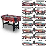 Carromco Multifunktionstisch Multifun-XT 14In1 Multigame Teleskopstangen