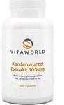 Vitaworld Kardenwurzel 500 mg Kapseln, 100 St. Kapseln