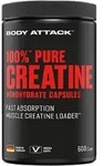 Body Attack 100% Pure Creatine 600 Kapseln