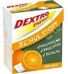 Dextro Energy Schulstoff Orange, Traubenzucker mit Orangengeschmack, 12x 50g
