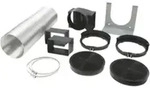 Starterset f&uuml;r Umluftbetrieb DHZ5605, Umr&uuml;st-Set - Silber/Schwarz